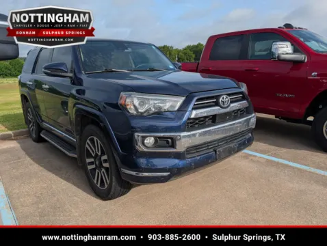 Blue 2020 Toyota 4Runner Limited for sale in Sulphur Springs, TX