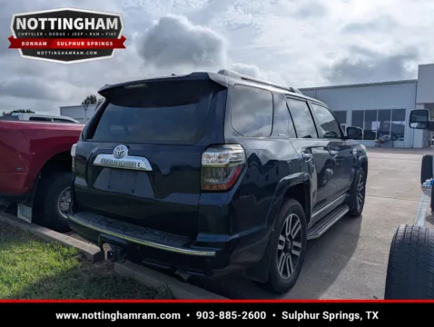 More photos of 2020 Toyota 4Runner Limited at Nottingham Chrysler Dodge Jeep Ram of Sulphur Springs, TX