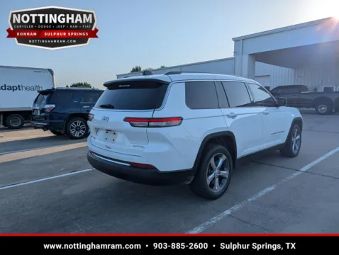 More photos of 2021 Jeep Grand Cherokee L Limited at Nottingham Chrysler Dodge Jeep Ram of Sulphur Springs, TX
