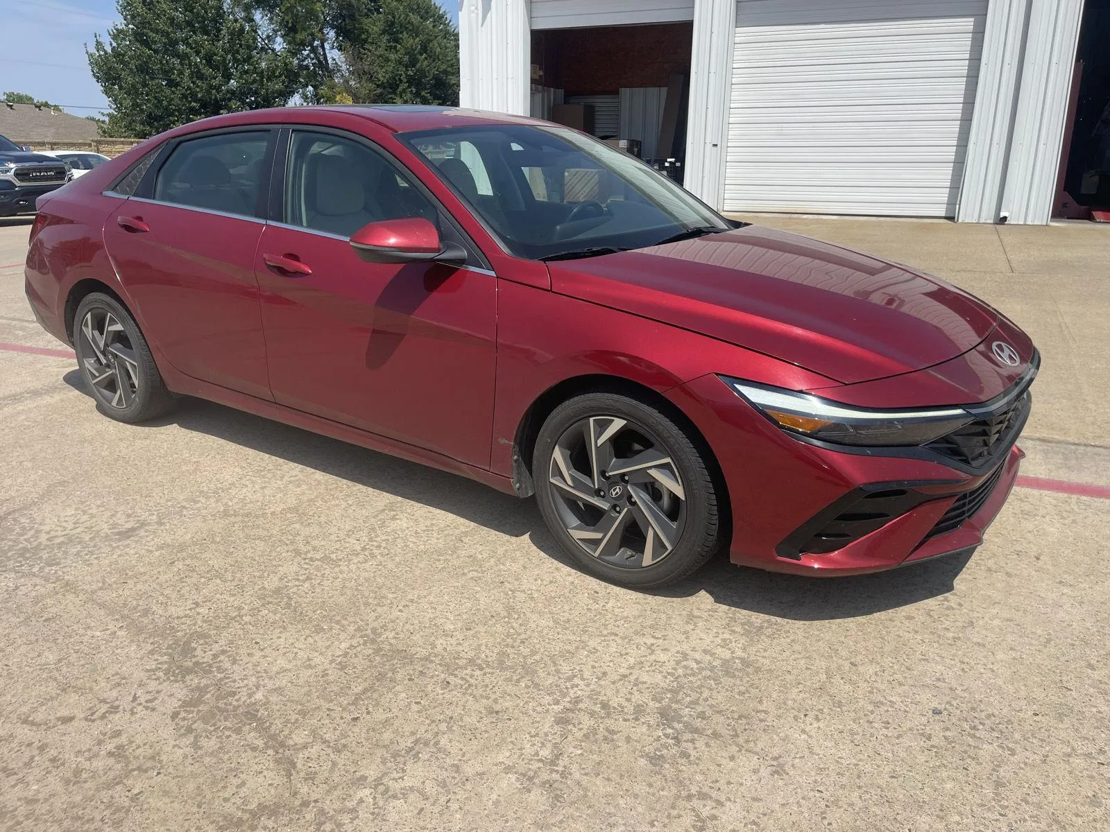 Red 2025 Hyundai Elantra Limited for sale in Sulphur Springs, TX