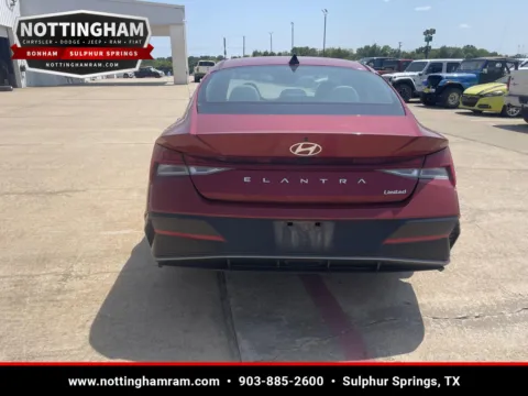 More photos of 2025 Hyundai Elantra Limited at Nottingham Chrysler Dodge Jeep Ram of Sulphur Springs, TX