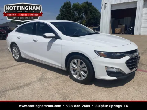 White 2024 Chevrolet Malibu LT for sale in Sulphur Springs, TX