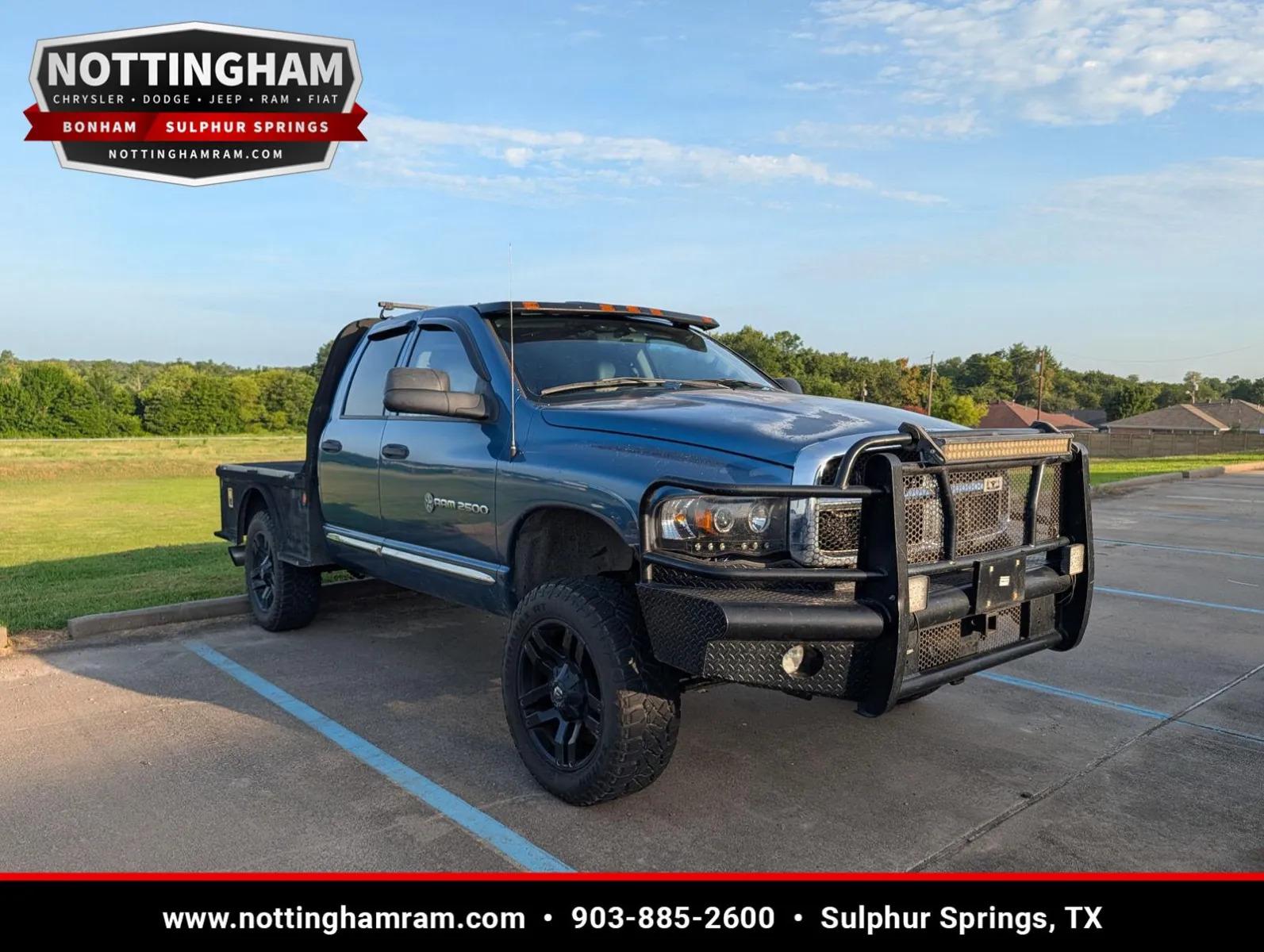 Blue 2005 Dodge Ram 2500 SLT for sale in Sulphur Springs, TX