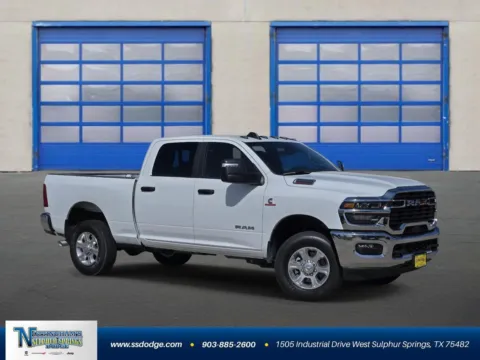 White 2025 Ram 2500 Big Horn for sale in Sulphur Springs, TX