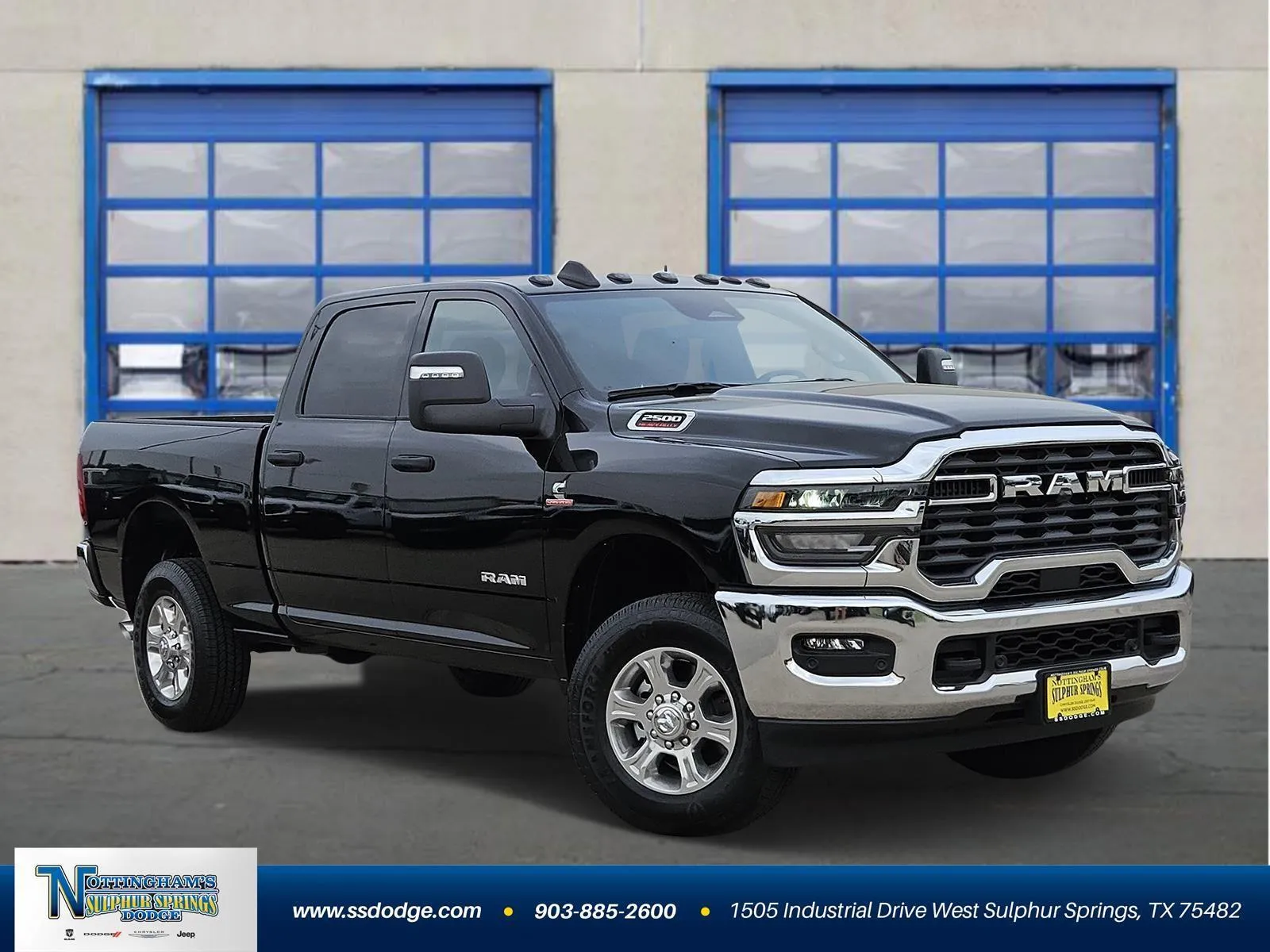 Black 2025 Ram 2500 Lone Star for sale in Sulphur Springs, TX