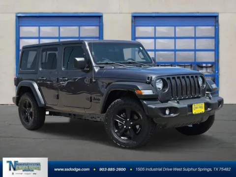 Gray 2021 Jeep Wrangler Unlimited Sport Altitude for sale in Sulphur Springs, TX