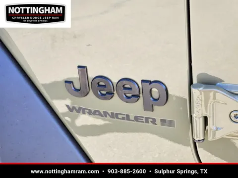 More photos of 2025 Jeep Wrangler Sport S at Nottingham Chrysler Dodge Jeep Ram of Sulphur Springs, TX