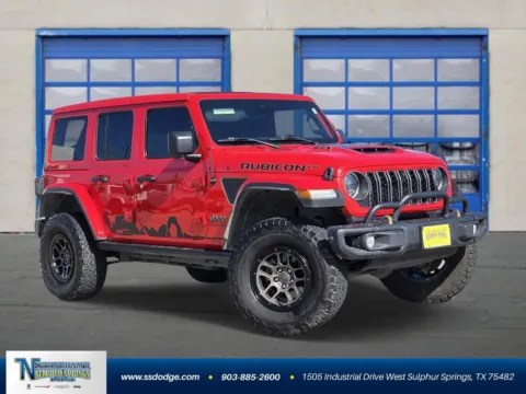 Red 2023 Jeep Wrangler Rubicon 20th Anniversary for sale in Sulphur Springs, TX
