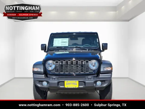 Photos of 2025 Jeep Wrangler Sport S for sale in Sulphur Springs, TX at Nottingham Chrysler Dodge Jeep Ram of Sulphur Springs