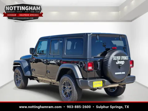 Another view of 2025 Jeep Wrangler Sport S for sale in Sulphur Springs, TX at Nottingham Chrysler Dodge Jeep Ram of Sulphur Springs