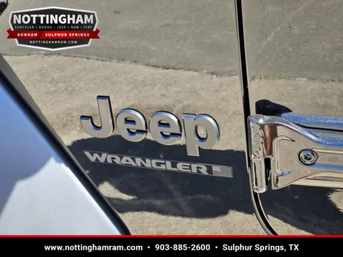More photos of 2025 Jeep Wrangler Sport S at Nottingham Chrysler Dodge Jeep Ram of Sulphur Springs, TX