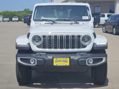 Photos of 2025 Jeep Wrangler Sahara for sale in Sulphur Springs, TX at Nottingham Chrysler Dodge Jeep Ram of Sulphur Springs