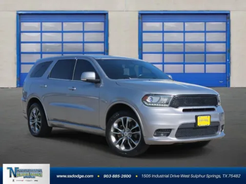 Silver 2019 Dodge Durango GT Plus for sale in Sulphur Springs, TX