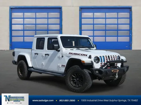White 2021 Jeep Gladiator Rubicon for sale in Sulphur Springs, TX