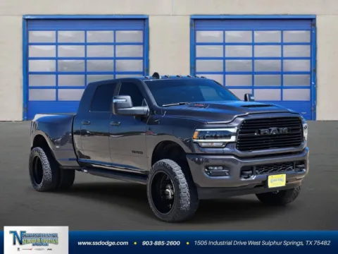 Gray 2024 Ram 3500 Laramie for sale in Sulphur Springs, TX
