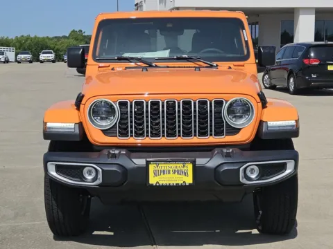 Photos of 2025 Jeep Wrangler Sahara for sale in Sulphur Springs, TX at Nottingham Chrysler Dodge Jeep Ram of Sulphur Springs