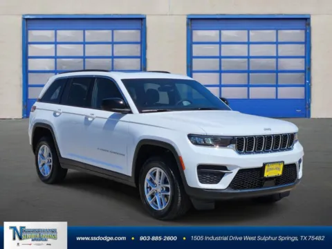 White 2025 Jeep Grand Cherokee Laredo X for sale in Sulphur Springs, TX