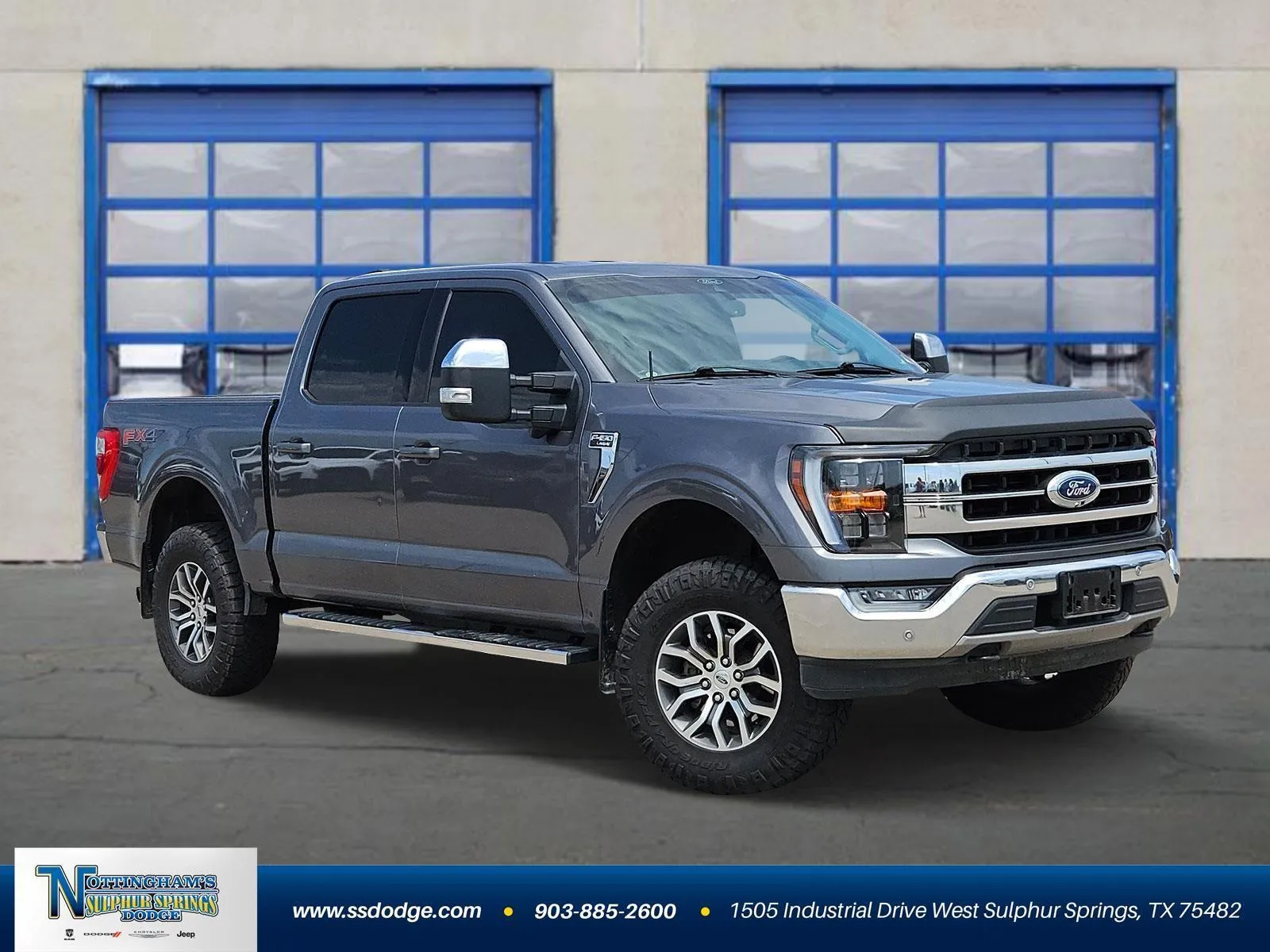 Gray 2021 Ford F-150 LARIAT for sale in Sulphur Springs, TX