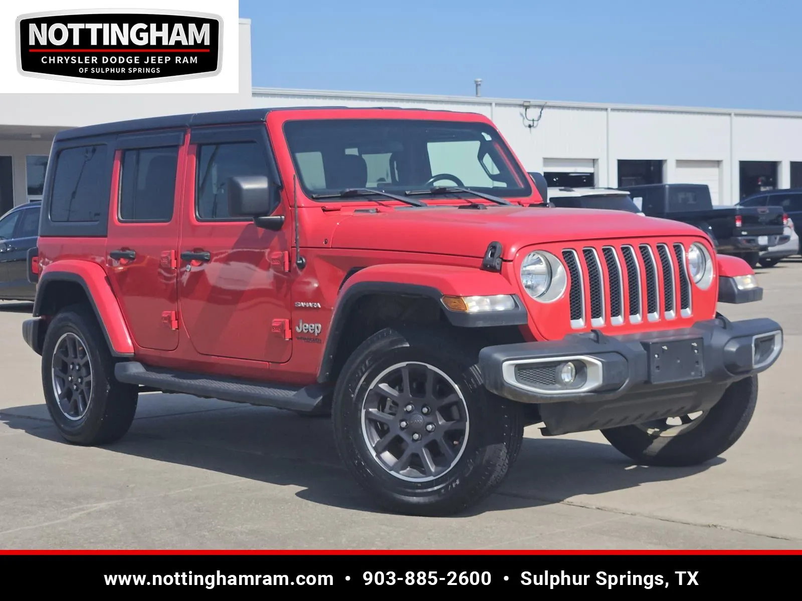 2020 Jeep Wrangler Unlimited Sahara for sale in Sulphur Springs, TX