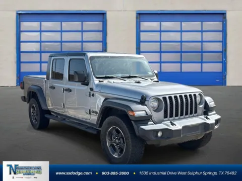 Silver 2020 Jeep Gladiator Sport S for sale in Sulphur Springs, TX
