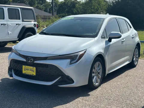 Another view of 2024 Toyota Corolla Hatchback SE for sale in Sulphur Springs, TX at Nottingham Chrysler Dodge Jeep Ram of Sulphur Springs