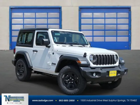 White 2025 Jeep Wrangler Sport for sale in Sulphur Springs, TX