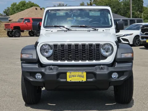 Photos of 2025 Jeep Wrangler Sport for sale in Sulphur Springs, TX at Nottingham Chrysler Dodge Jeep Ram of Sulphur Springs