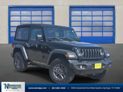 Black 2024 Jeep Wrangler Sport S for sale in Sulphur Springs, TX