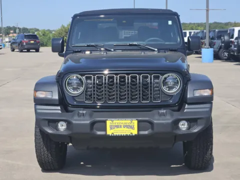Photos of 2024 Jeep Wrangler Sport S for sale in Sulphur Springs, TX at Nottingham Chrysler Dodge Jeep Ram of Sulphur Springs