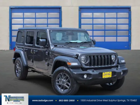 Gray 2025 Jeep Wrangler Sport for sale in Sulphur Springs, TX