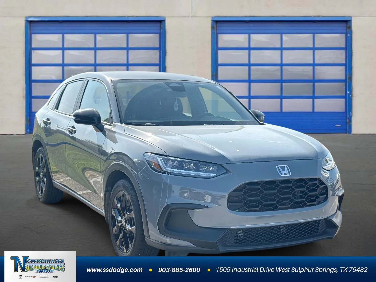 Gray 2024 Honda HR-V Sport for sale in Sulphur Springs, TX