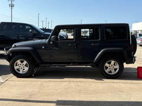 Another view of 2016 Jeep Wrangler Unlimited Sport for sale in Sulphur Springs, TX at Nottingham Chrysler Dodge Jeep Ram of Sulphur Springs