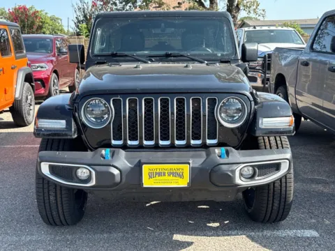 Photos of 2023 Jeep Wrangler 4xe Sahara for sale in Sulphur Springs, TX at Nottingham Chrysler Dodge Jeep Ram of Sulphur Springs