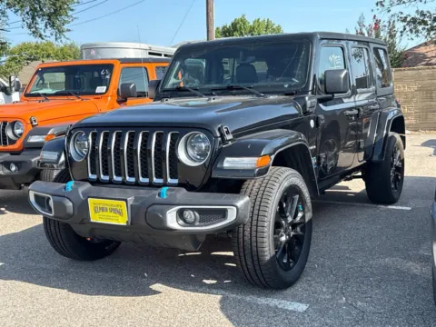 Another view of 2023 Jeep Wrangler 4xe Sahara for sale in Sulphur Springs, TX at Nottingham Chrysler Dodge Jeep Ram of Sulphur Springs