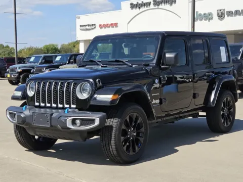 Another view of 2023 Jeep Wrangler 4xe Sahara for sale in Sulphur Springs, TX at Nottingham Chrysler Dodge Jeep Ram of Sulphur Springs