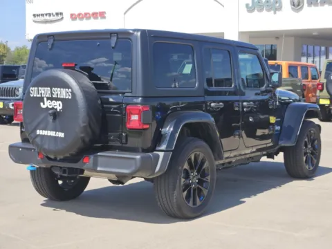 More photos of 2023 Jeep Wrangler 4xe Sahara at Nottingham Chrysler Dodge Jeep Ram of Sulphur Springs, TX