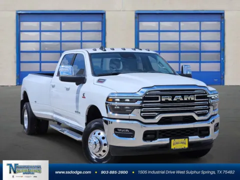 White 2025 Ram 3500 Laramie for sale in Sulphur Springs, TX