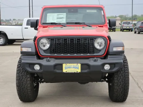 Photos of 2024 Jeep Wrangler Sport S for sale in Sulphur Springs, TX at Nottingham Chrysler Dodge Jeep Ram of Sulphur Springs