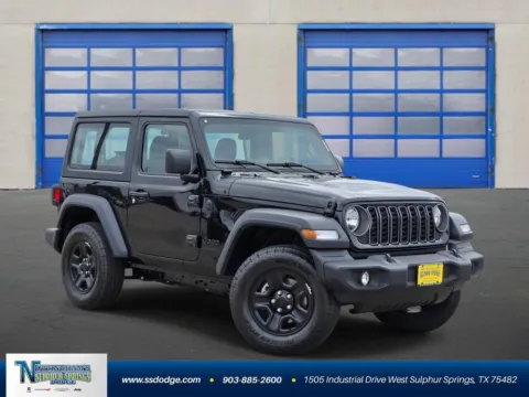 Black 2025 Jeep Wrangler Sport for sale in Sulphur Springs, TX