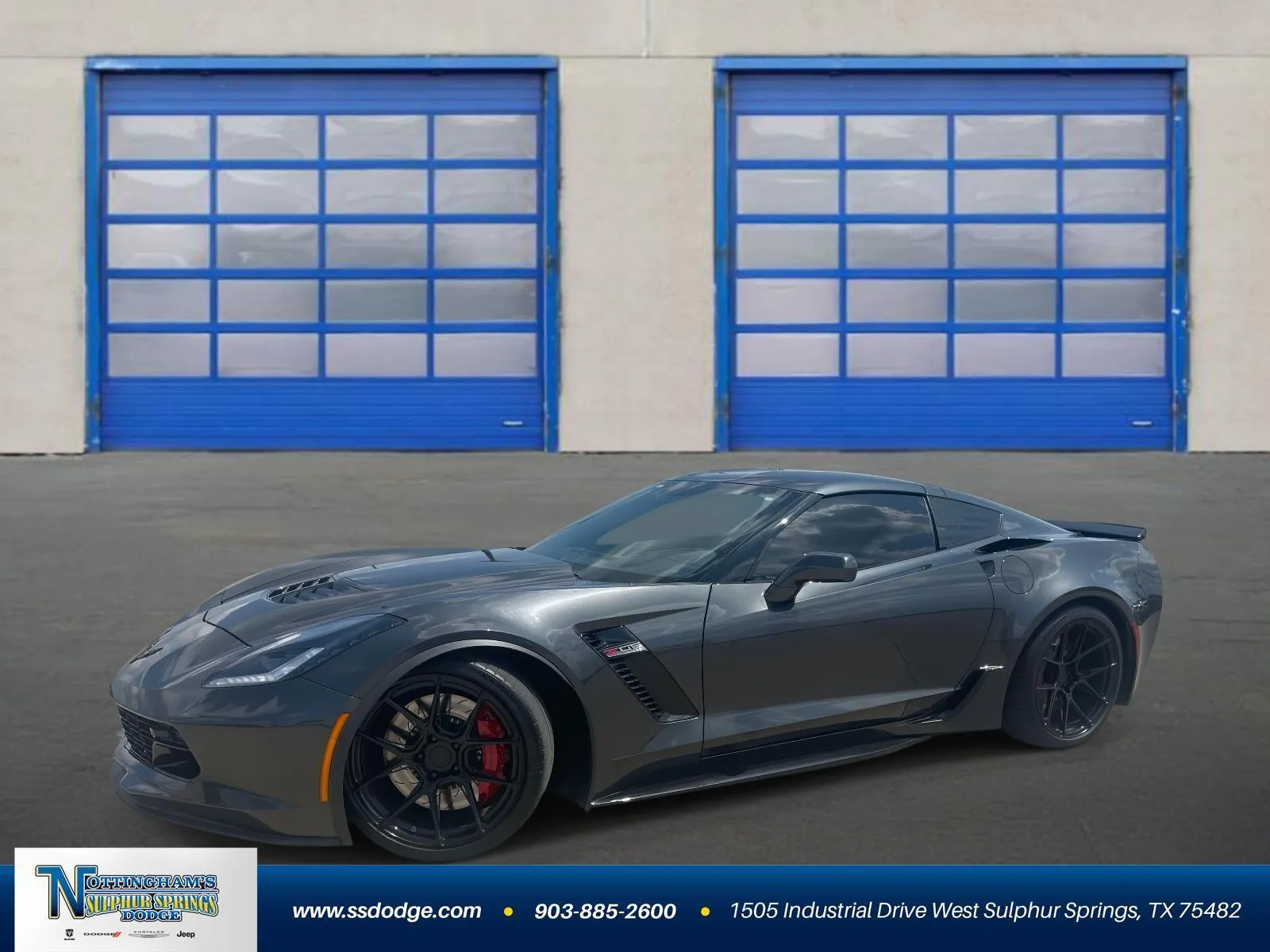 Gray 2019 Chevrolet Corvette Z06 2LZ for sale in Sulphur Springs, TX