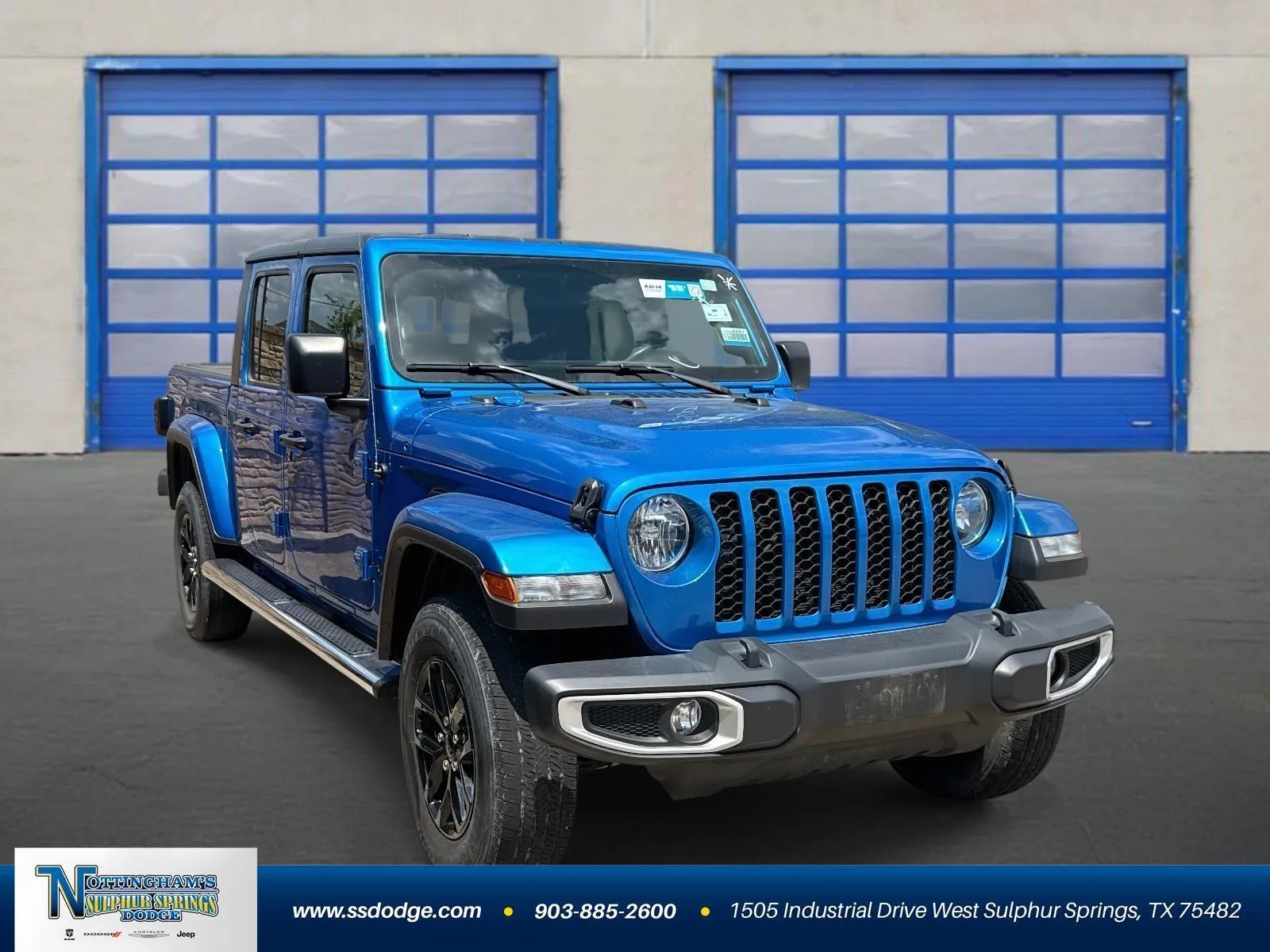 Blue 2021 Jeep Gladiator Sport S for sale in Sulphur Springs, TX