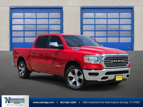 Red 2024 Ram 1500 Laramie for sale in Sulphur Springs, TX