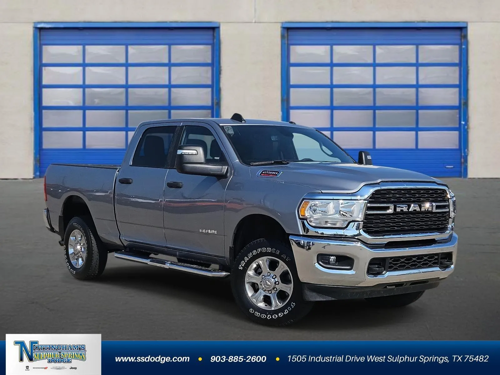 Silver 2023 Ram 2500 Big Horn for sale in Sulphur Springs, TX
