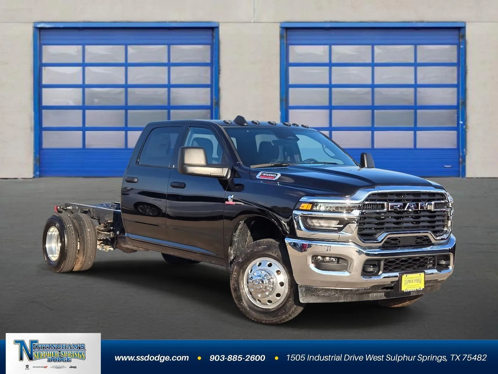 Black 2026 Ram 3500 Chassis Cab Tradesman for sale in Sulphur Springs, TX
