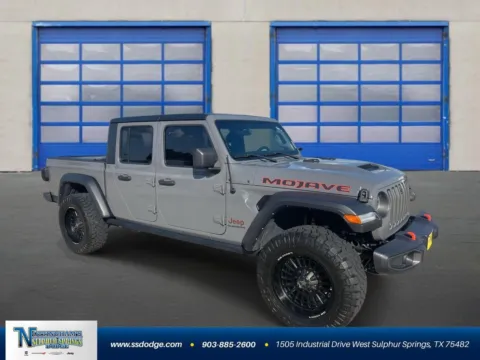 Gray 2021 Jeep Gladiator Mojave for sale in Sulphur Springs, TX