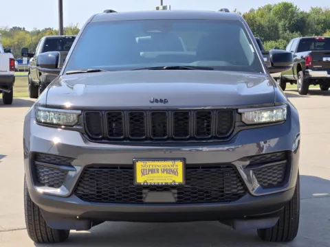 Photos of 2025 Jeep Grand Cherokee Altitude X for sale in Sulphur Springs, TX at Nottingham Chrysler Dodge Jeep Ram of Sulphur Springs