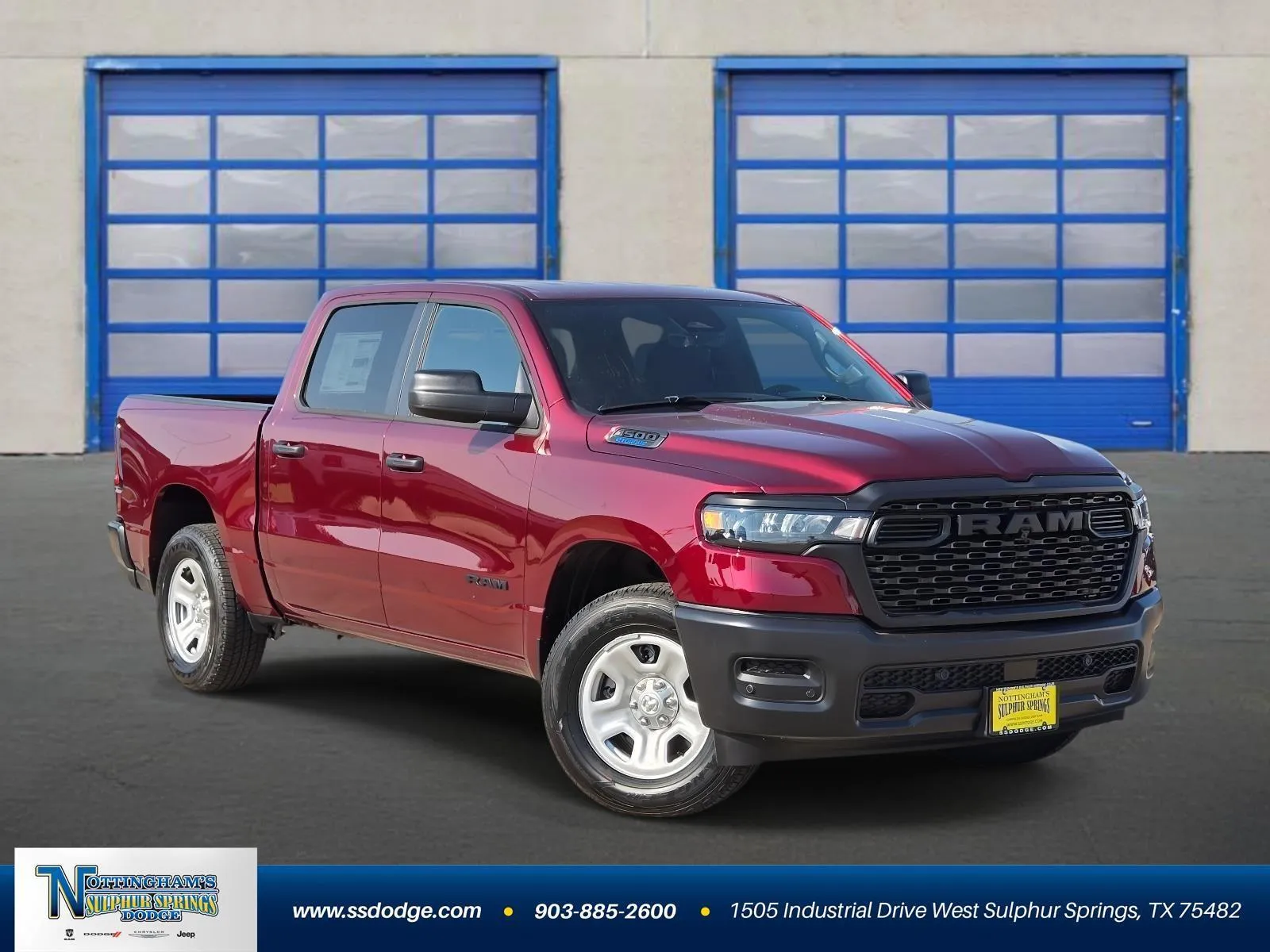 Red 2025 Ram 1500 Tradesman for sale in Sulphur Springs, TX