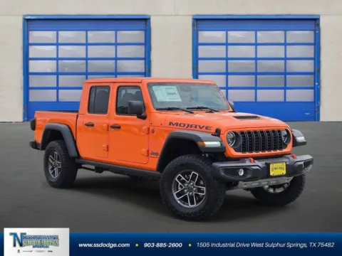 Orange 2025 Jeep Gladiator Mojave for sale in Sulphur Springs, TX