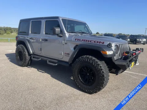 Silver 2020 Jeep Wrangler Unlimited Rubicon for sale in Sulphur Springs, TX