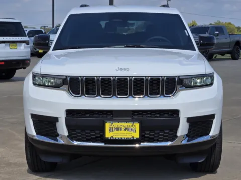 Photos of 2025 Jeep Grand Cherokee L Laredo for sale in Sulphur Springs, TX at Nottingham Chrysler Dodge Jeep Ram of Sulphur Springs